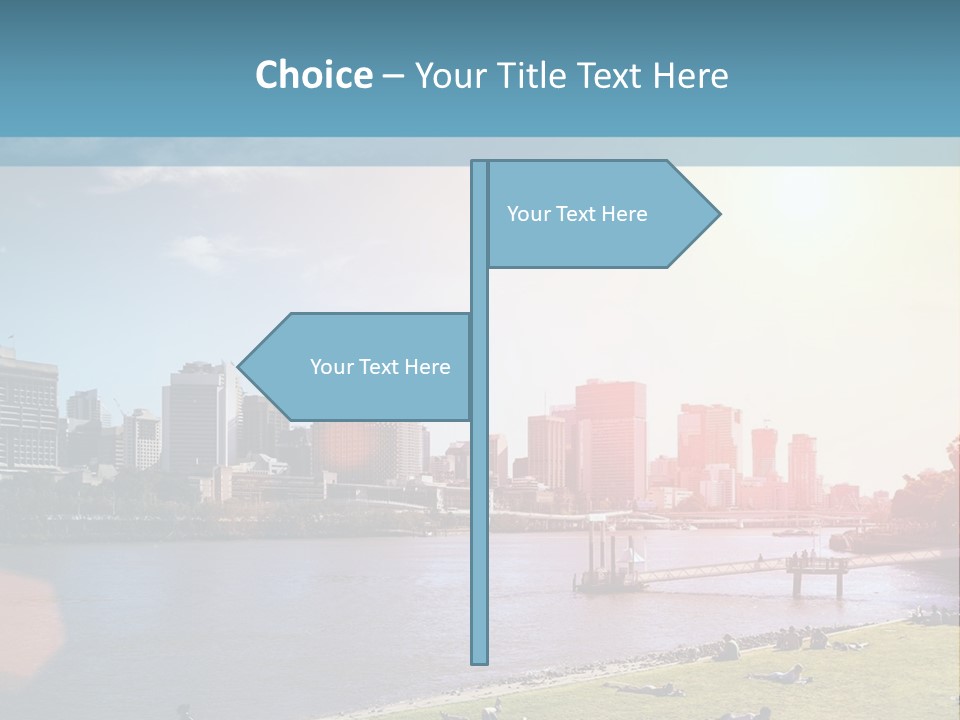 Australia Weekend Skyline PowerPoint Template
