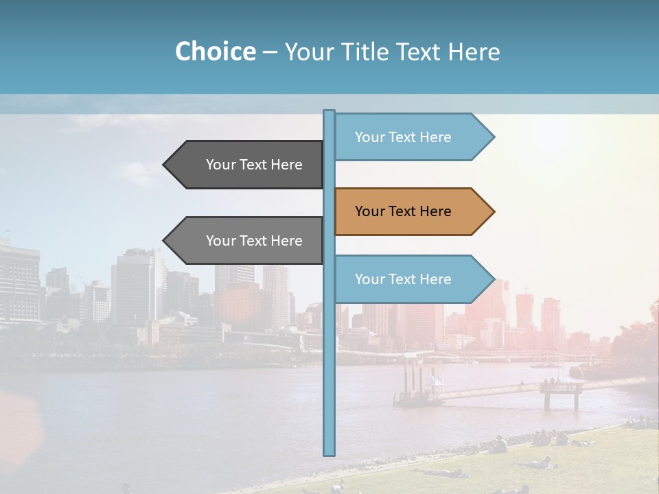 Australia Weekend Skyline PowerPoint Template