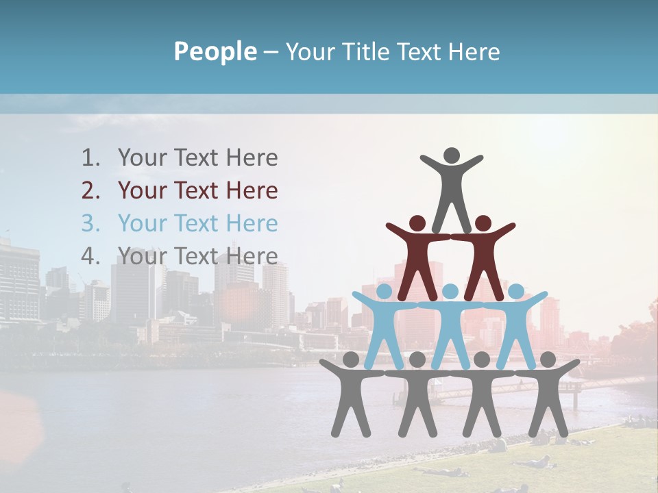 Australia Weekend Skyline PowerPoint Template