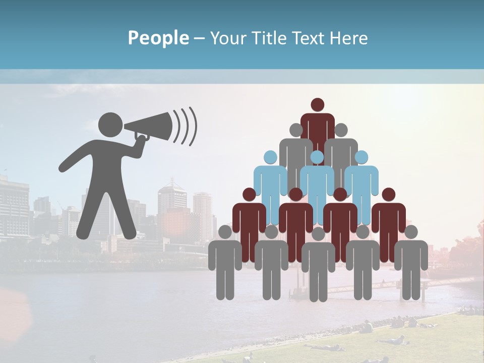 Australia Weekend Skyline PowerPoint Template