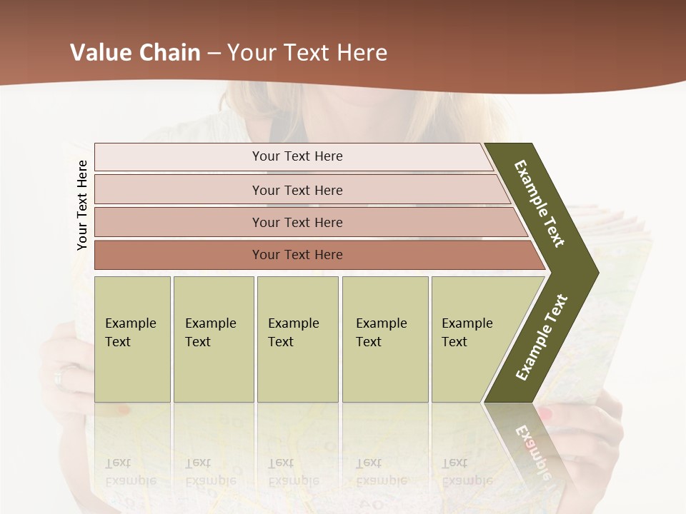 Cowboy Hat Voyage Woman PowerPoint Template