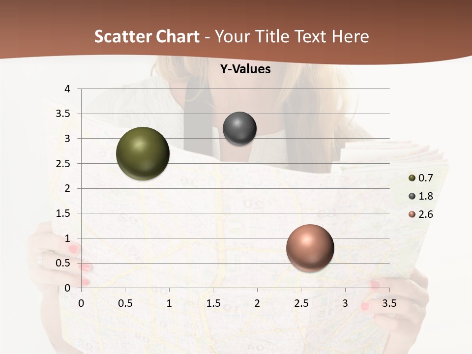 Cowboy Hat Voyage Woman PowerPoint Template