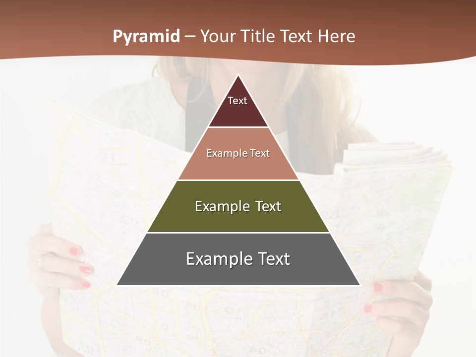 Cowboy Hat Voyage Woman PowerPoint Template