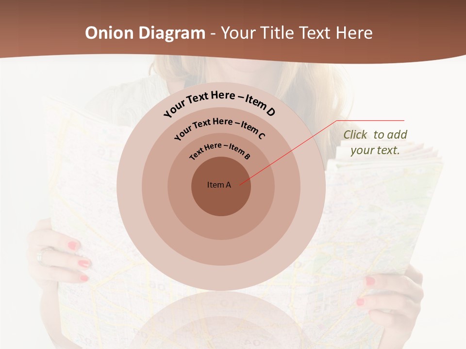 Cowboy Hat Voyage Woman PowerPoint Template