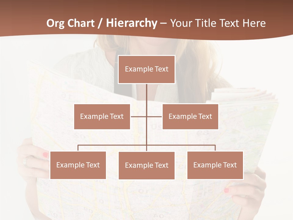 Cowboy Hat Voyage Woman PowerPoint Template