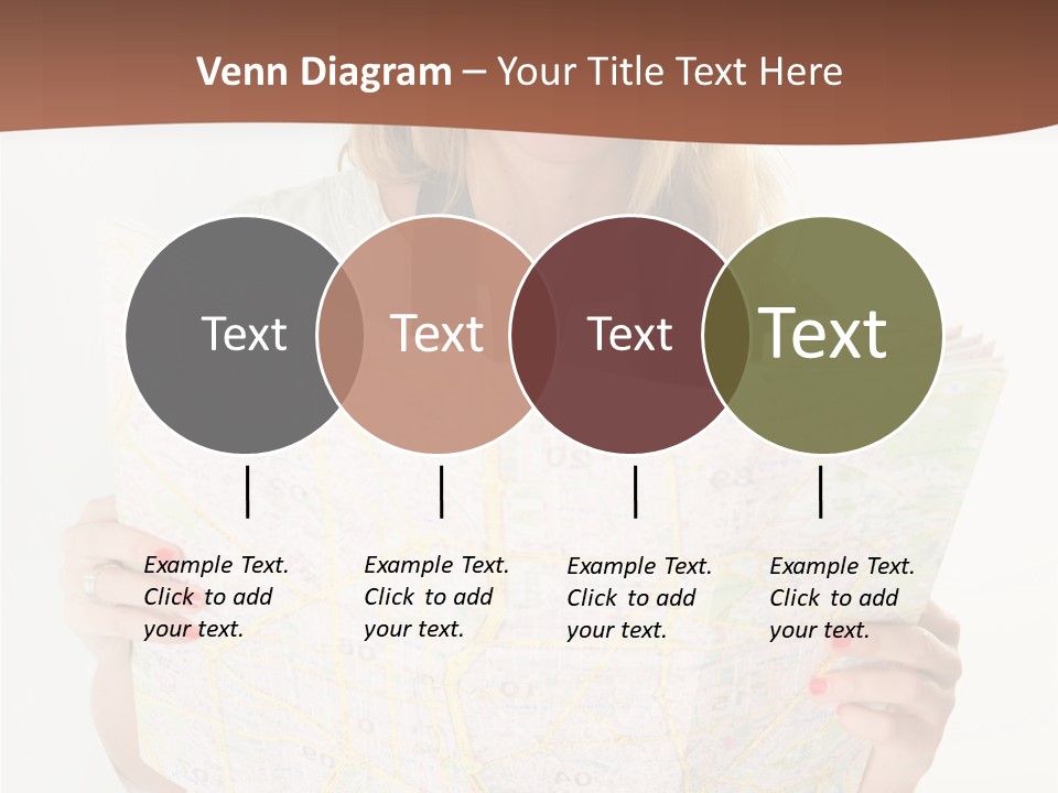 Cowboy Hat Voyage Woman PowerPoint Template