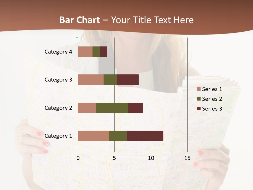 Cowboy Hat Voyage Woman PowerPoint Template