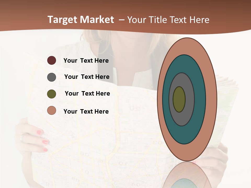 Cowboy Hat Voyage Woman PowerPoint Template