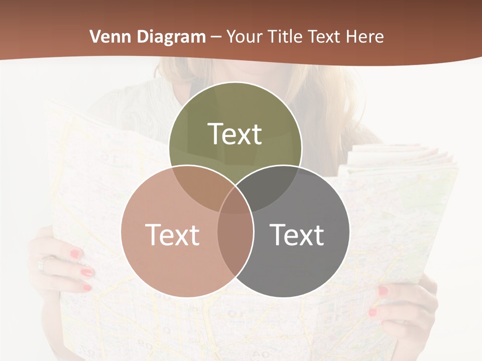 Cowboy Hat Voyage Woman PowerPoint Template