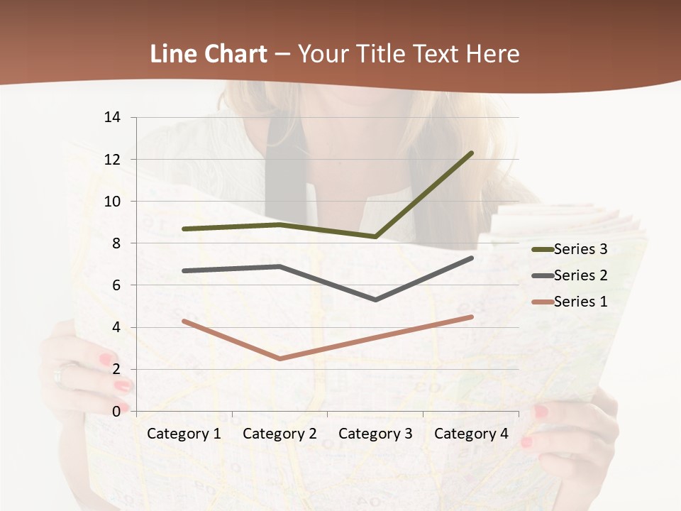 Cowboy Hat Voyage Woman PowerPoint Template