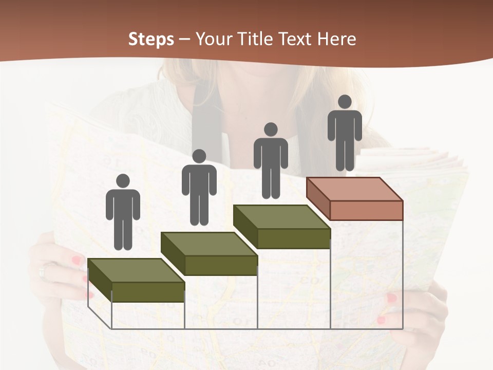 Cowboy Hat Voyage Woman PowerPoint Template