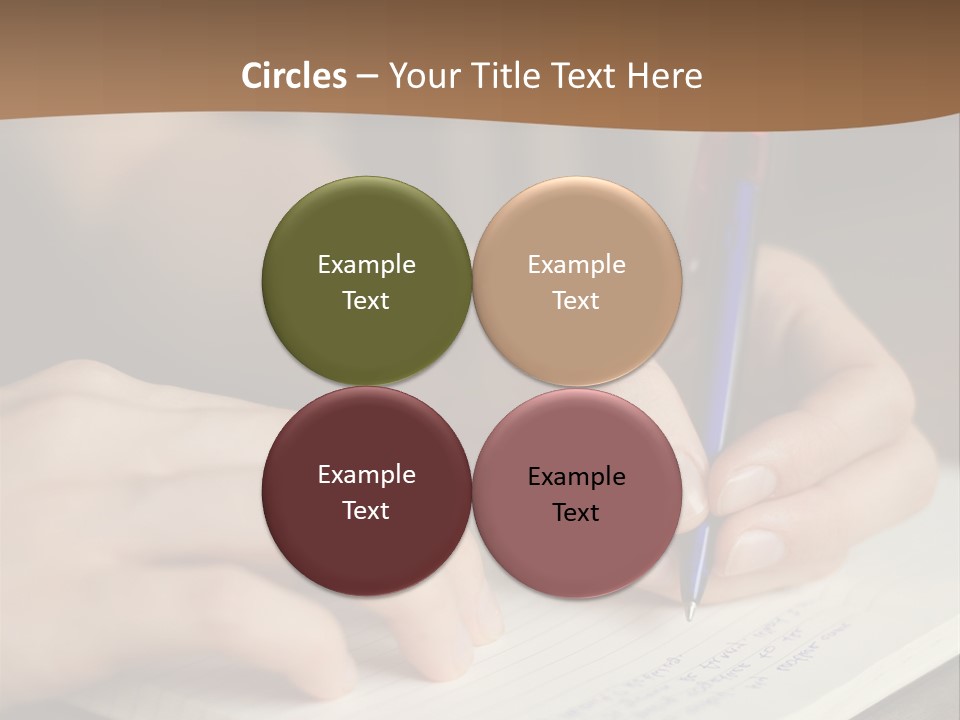 Abstract Education Text PowerPoint Template