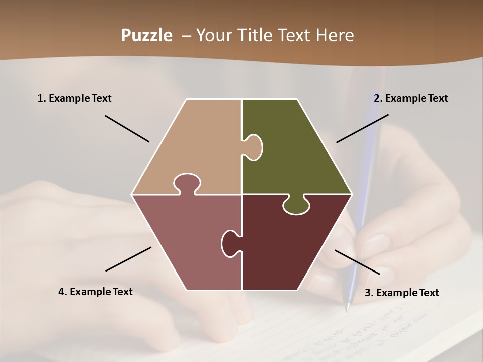 Abstract Education Text PowerPoint Template