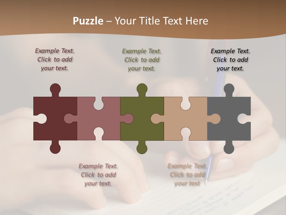 Abstract Education Text PowerPoint Template