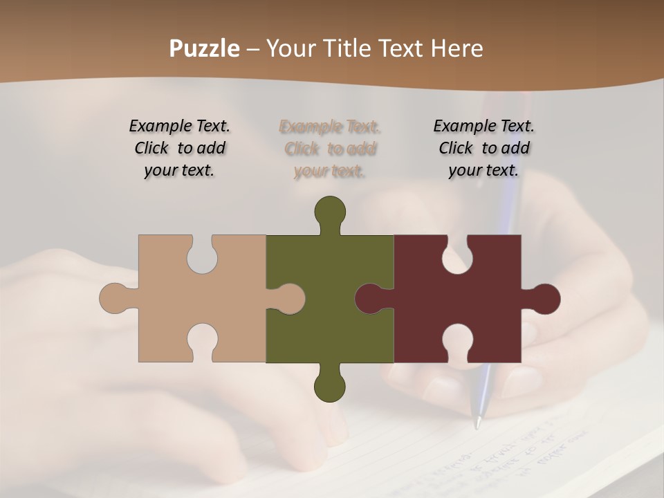 Abstract Education Text PowerPoint Template