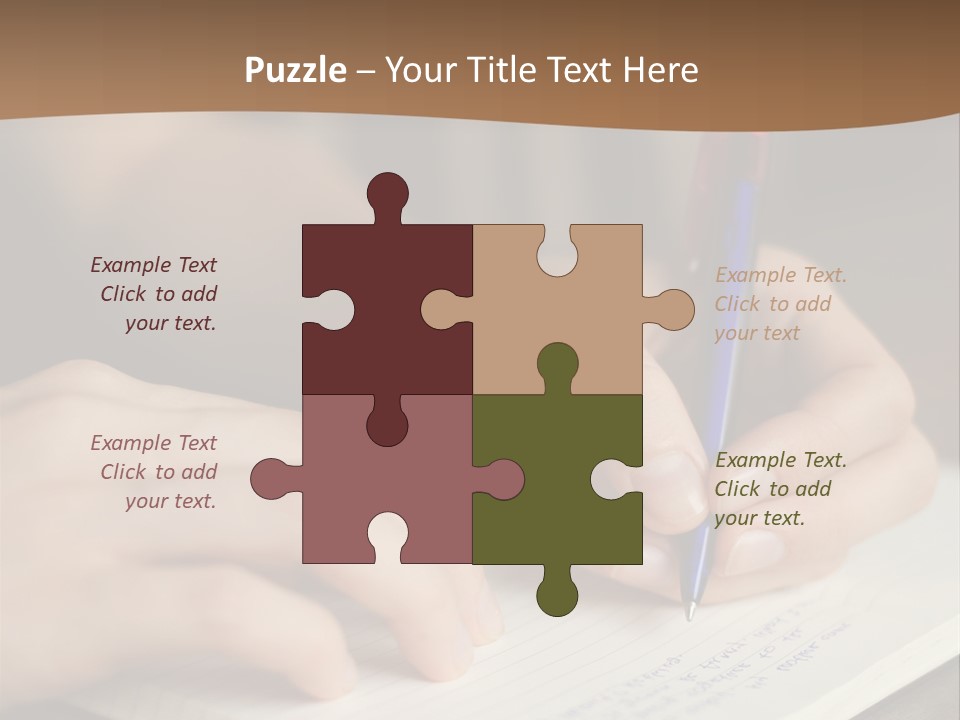 Abstract Education Text PowerPoint Template