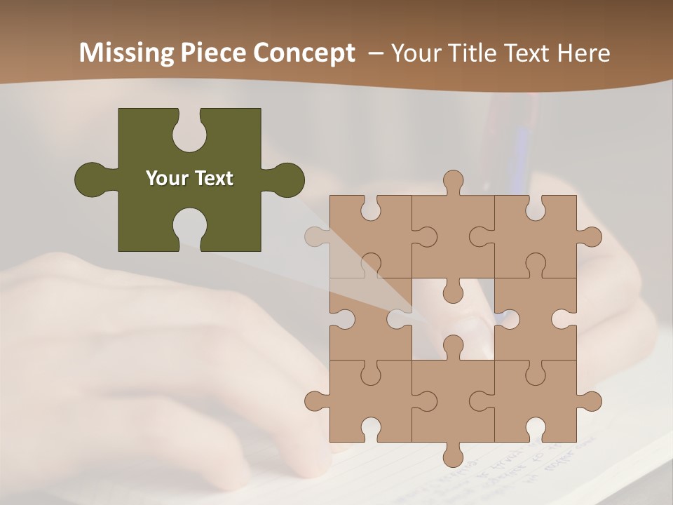 Abstract Education Text PowerPoint Template