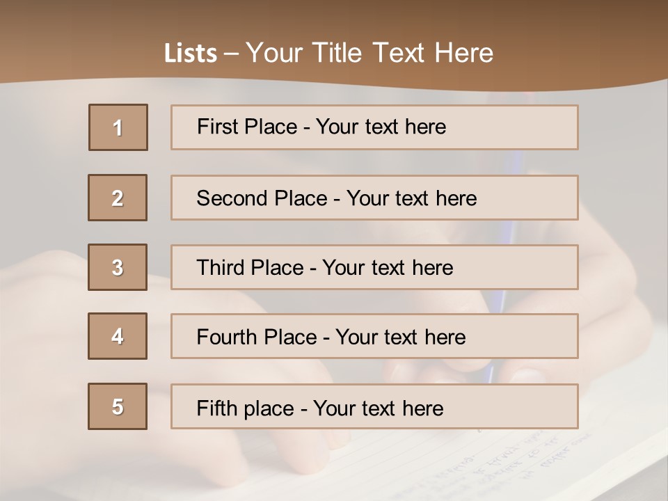 Abstract Education Text PowerPoint Template