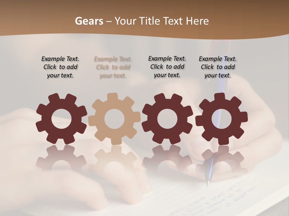 Abstract Education Text PowerPoint Template