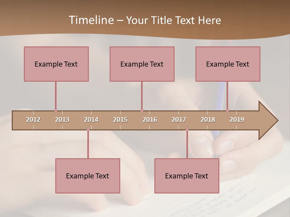 Abstract Education Text PowerPoint Template