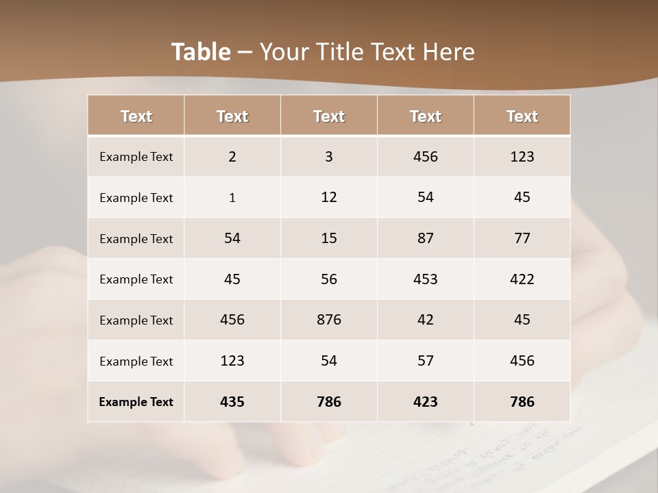 Abstract Education Text PowerPoint Template