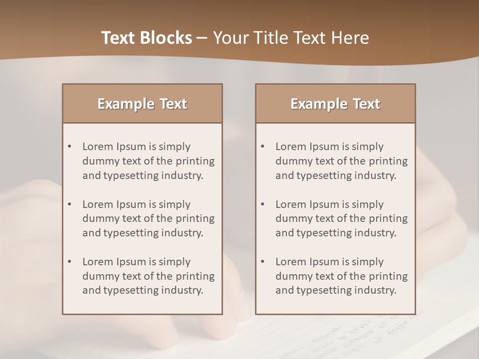 Abstract Education Text PowerPoint Template