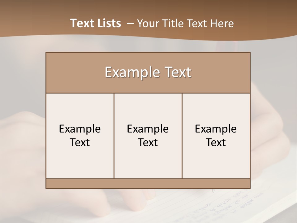 Abstract Education Text PowerPoint Template