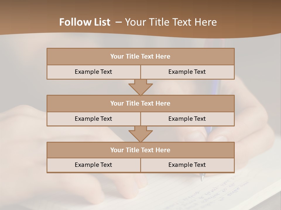 Abstract Education Text PowerPoint Template