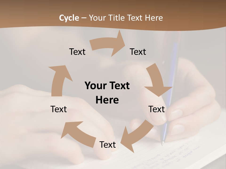 Abstract Education Text PowerPoint Template