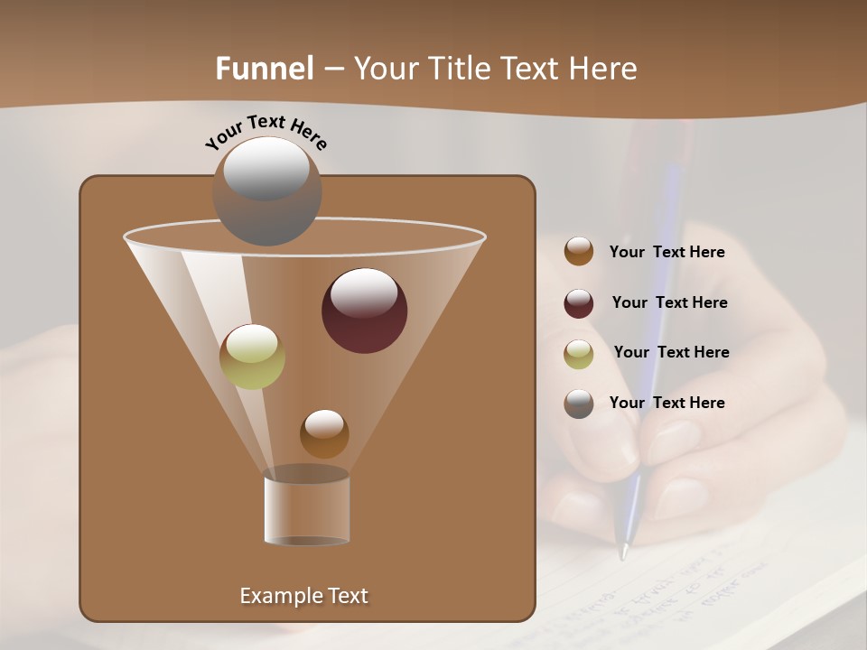 Abstract Education Text PowerPoint Template