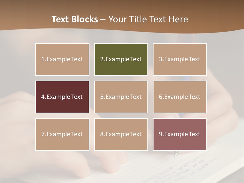 Abstract Education Text PowerPoint Template