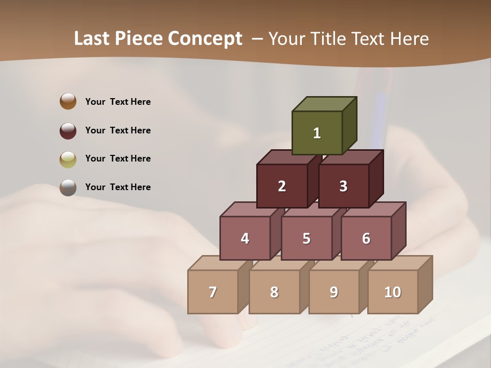 Abstract Education Text PowerPoint Template