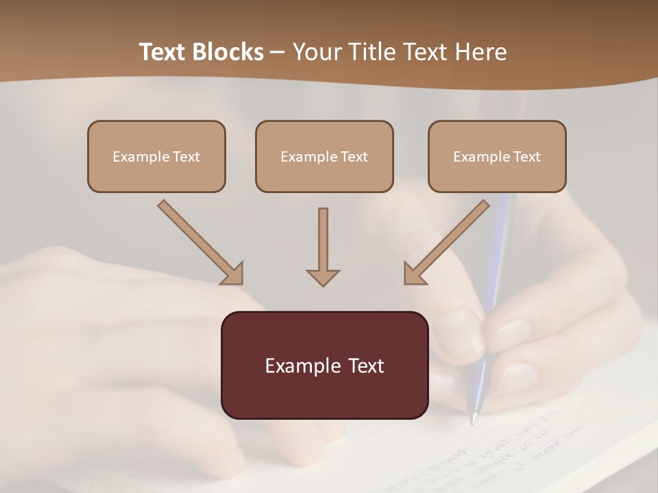 Abstract Education Text PowerPoint Template