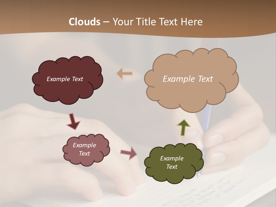 Abstract Education Text PowerPoint Template