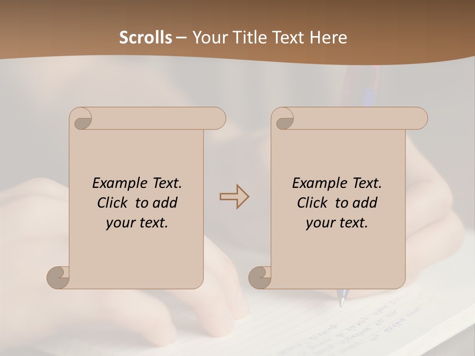 Abstract Education Text PowerPoint Template