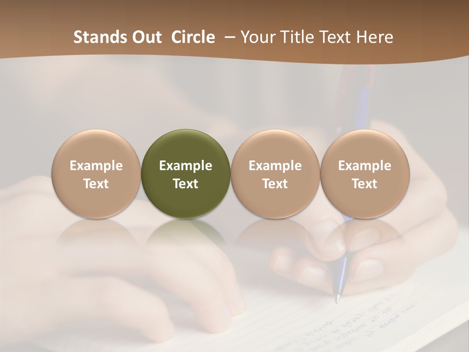 Abstract Education Text PowerPoint Template