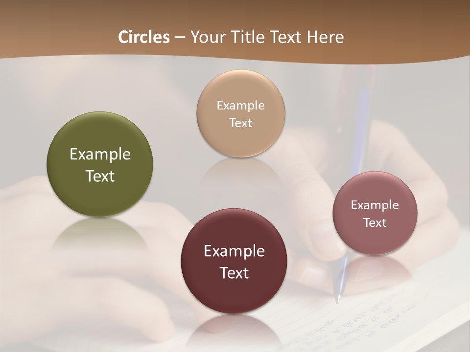 Abstract Education Text PowerPoint Template