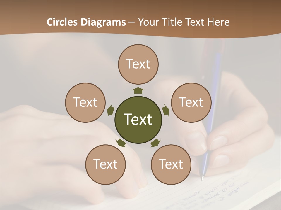 Abstract Education Text PowerPoint Template