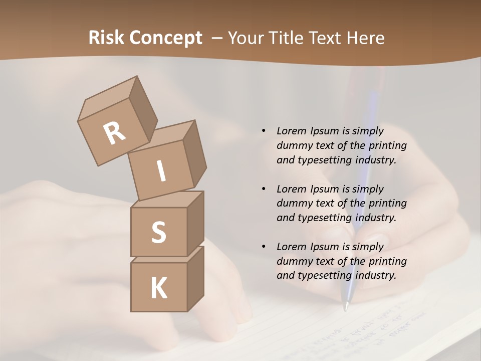 Abstract Education Text PowerPoint Template