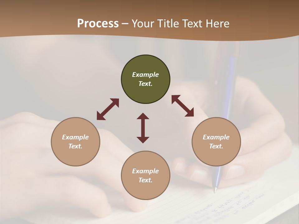 Abstract Education Text PowerPoint Template