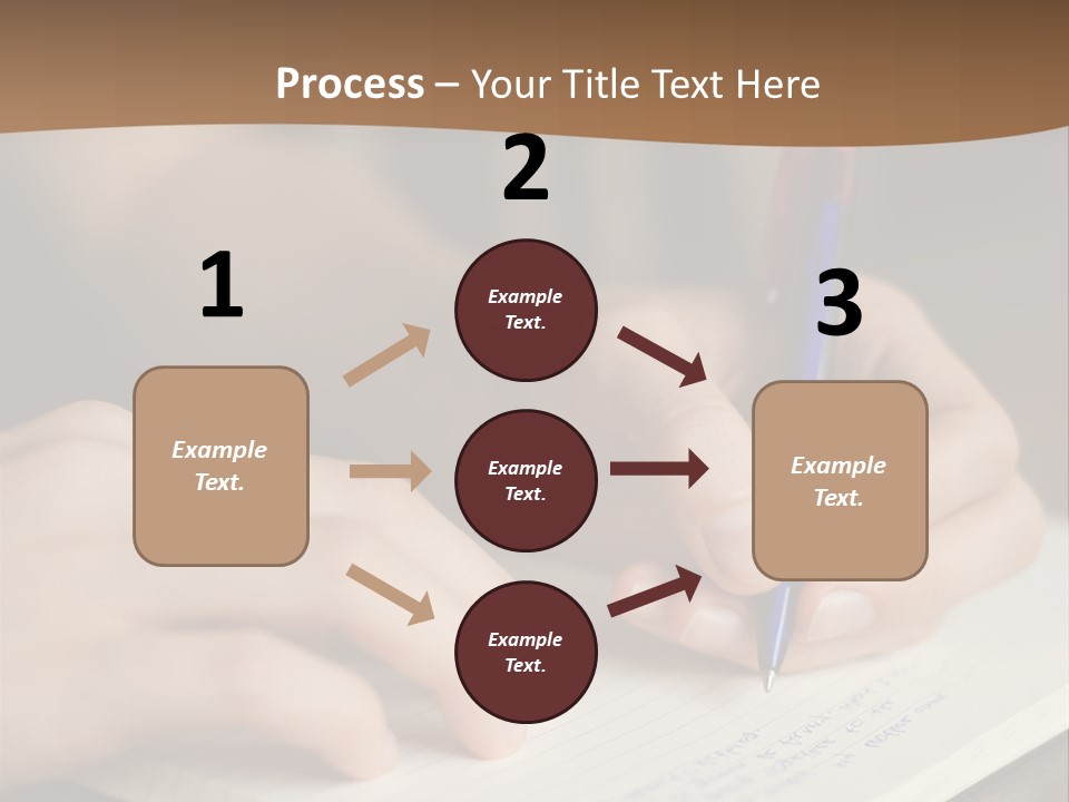 Abstract Education Text PowerPoint Template