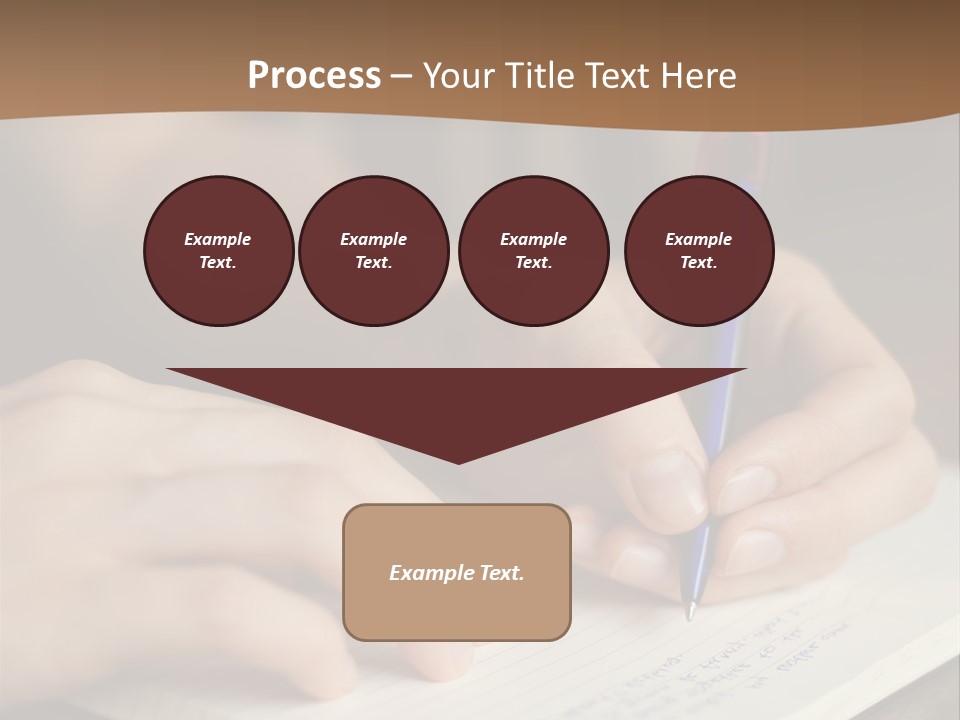 Abstract Education Text PowerPoint Template