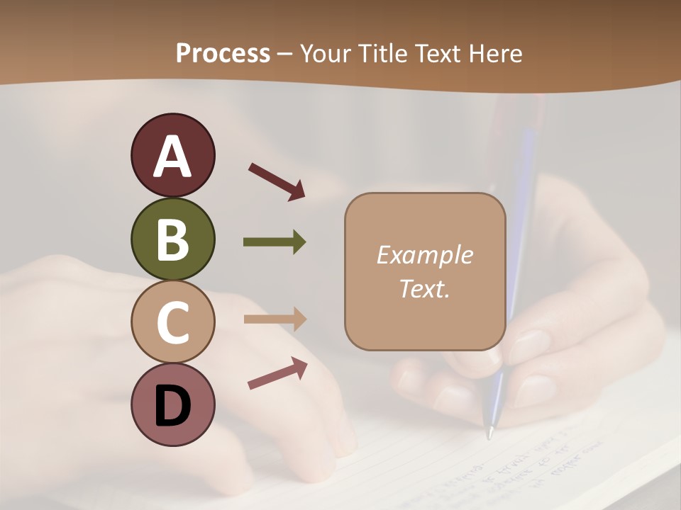 Abstract Education Text PowerPoint Template