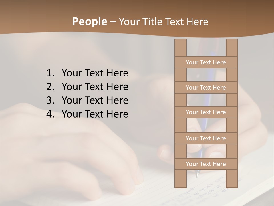 Abstract Education Text PowerPoint Template