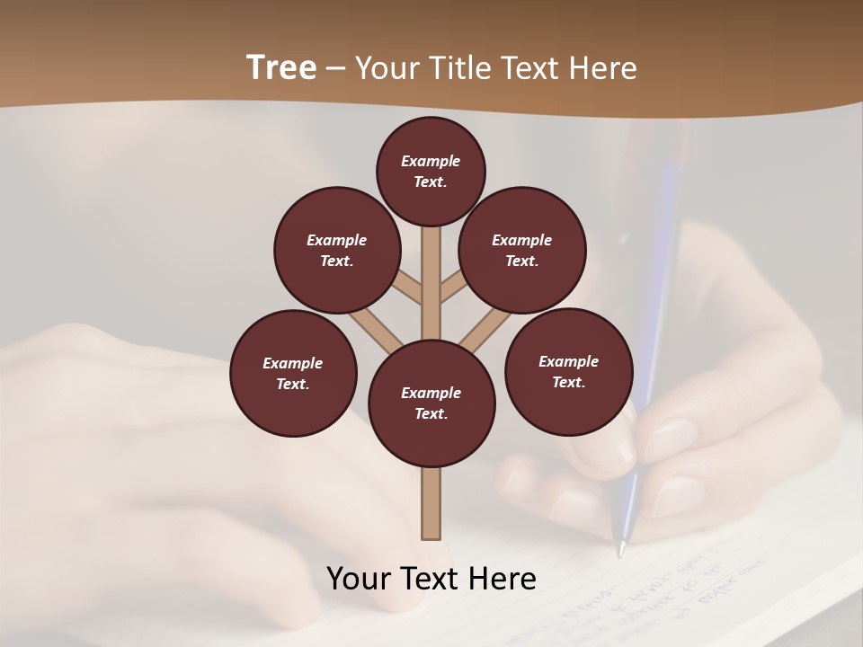 Abstract Education Text PowerPoint Template