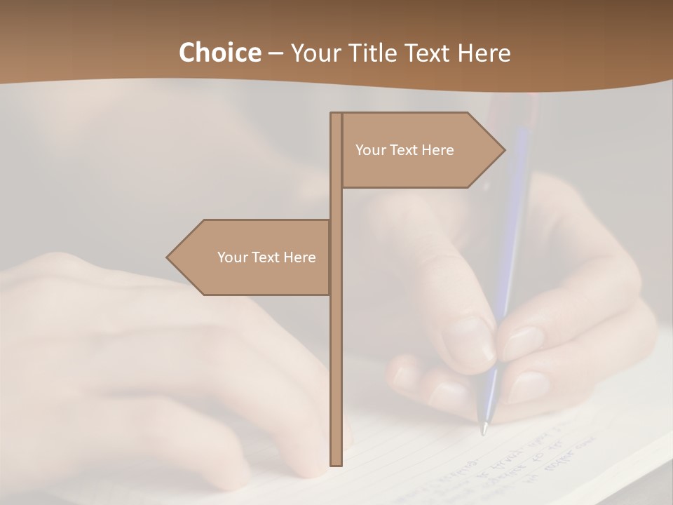 Abstract Education Text PowerPoint Template