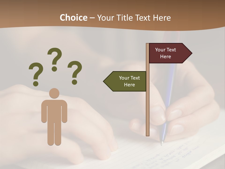 Abstract Education Text PowerPoint Template