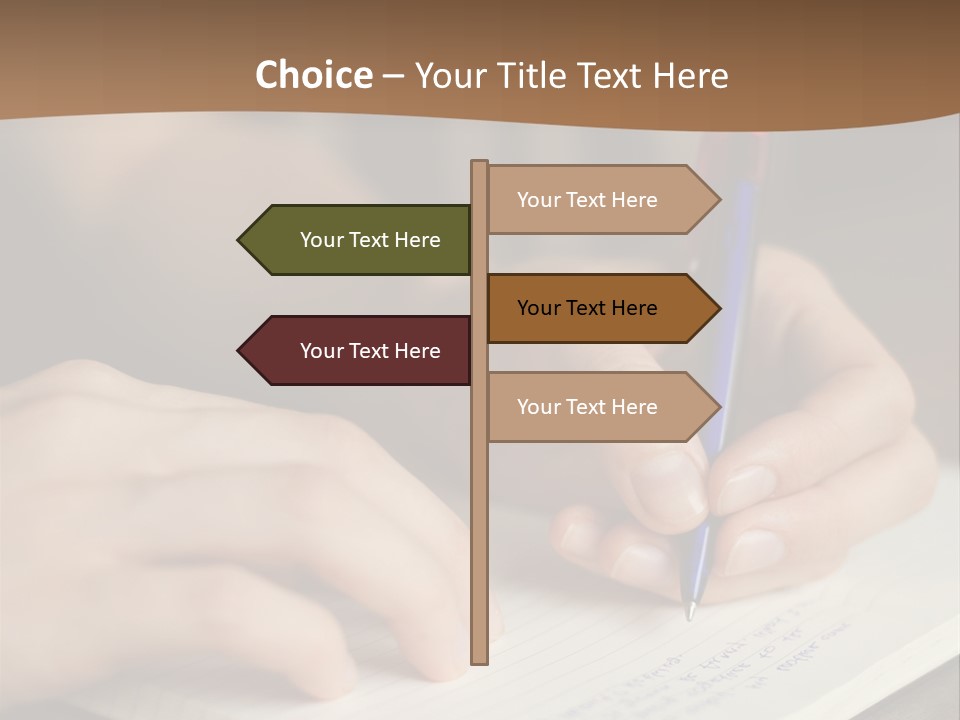 Abstract Education Text PowerPoint Template