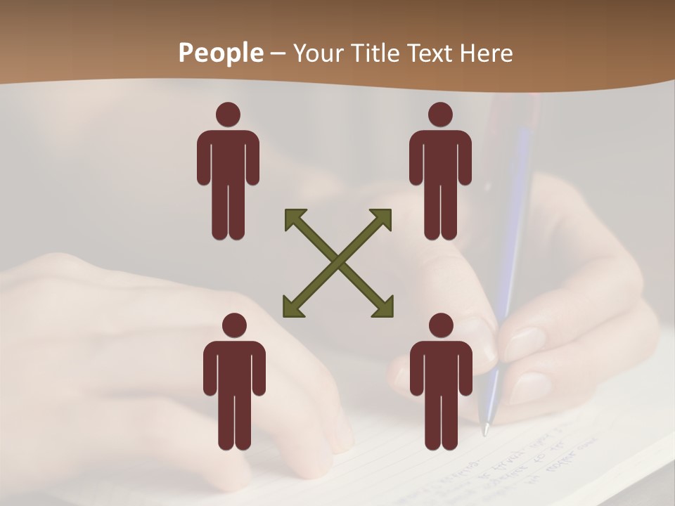 Abstract Education Text PowerPoint Template