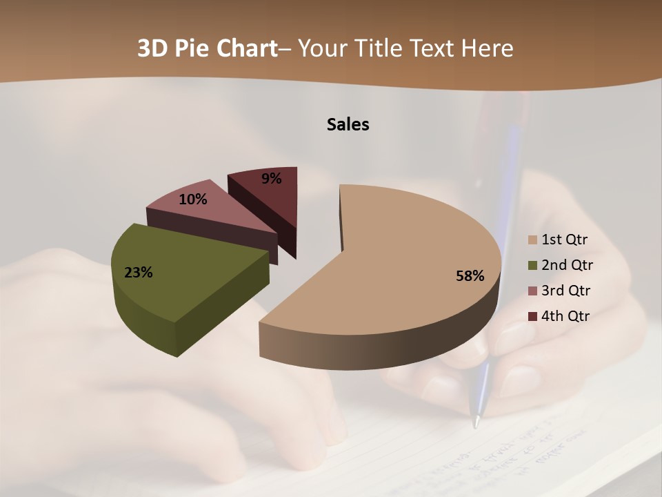 Abstract Education Text PowerPoint Template